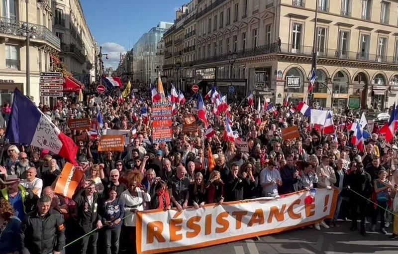 french anti nato protests